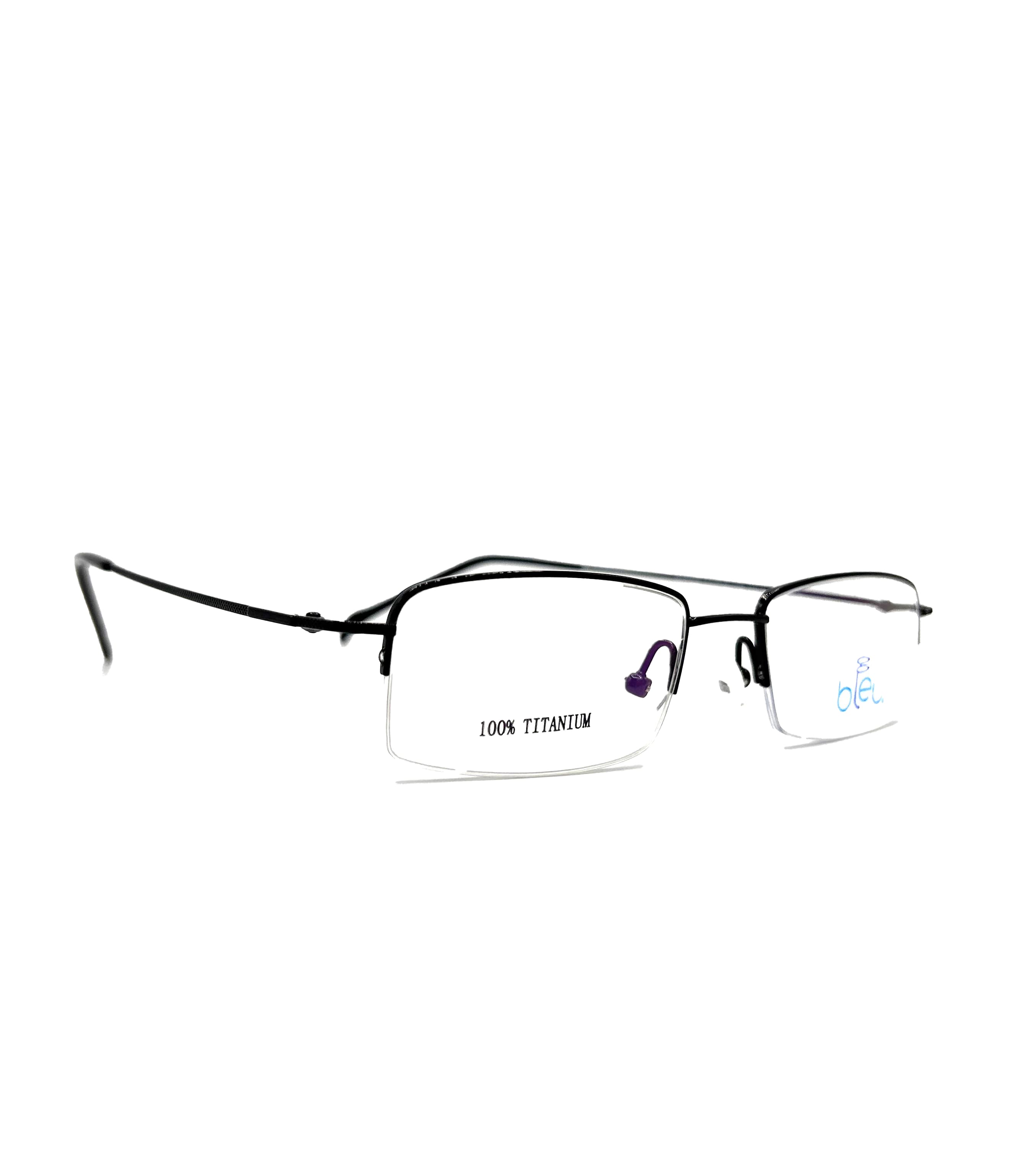 Bleu 8046, Rectangular in Black