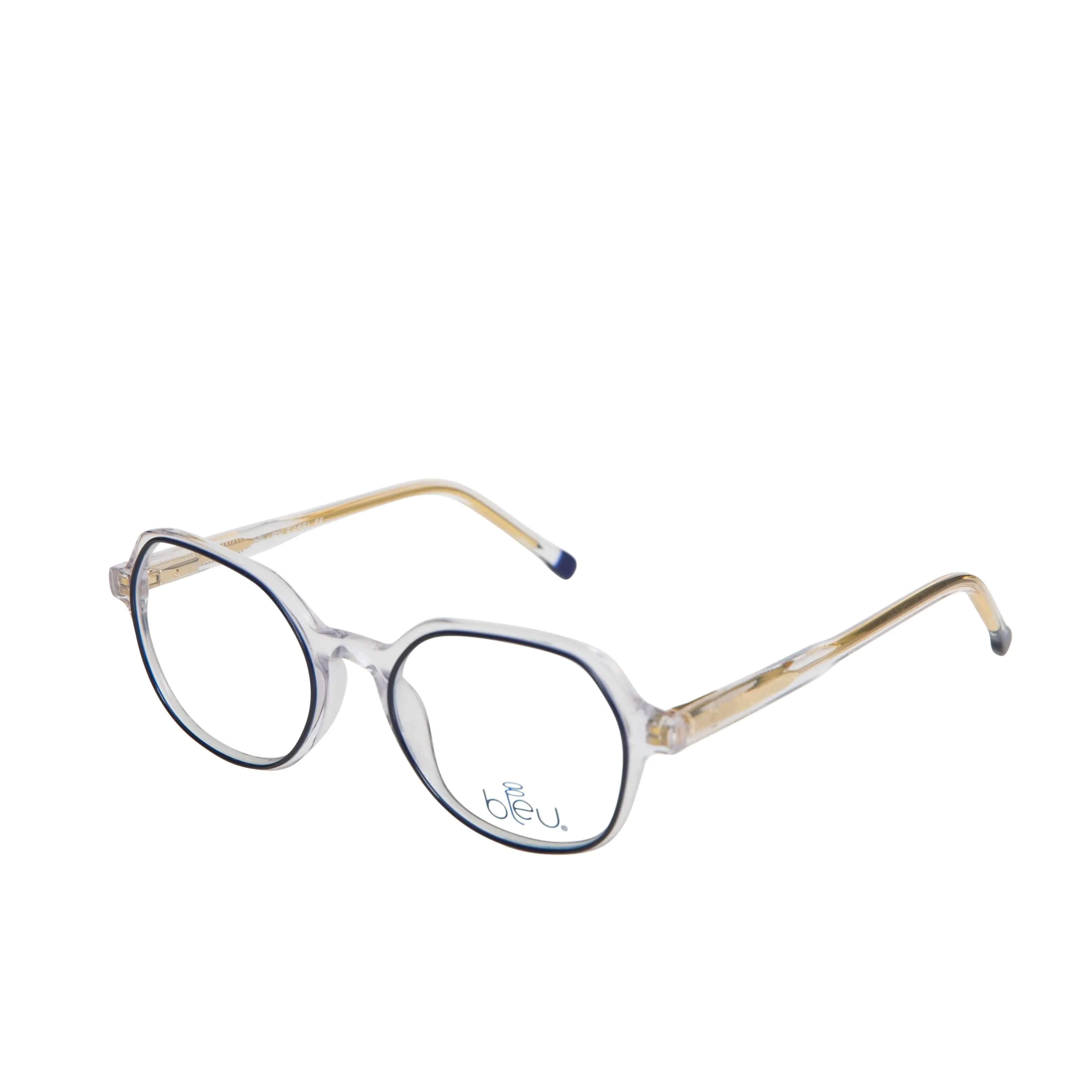 Bleu 8049, frame in Clear/Blue