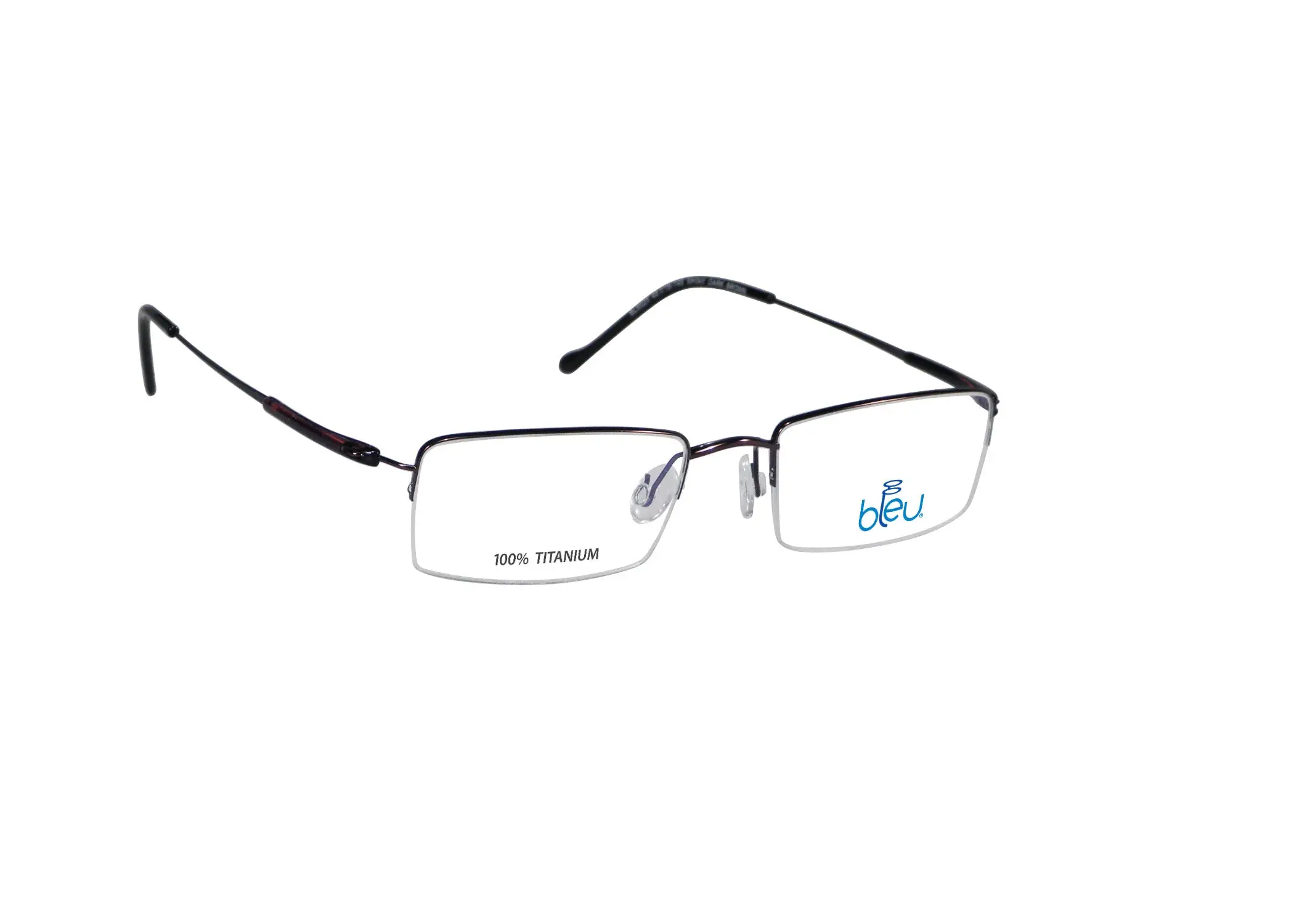 Bleu 8025, Rectangular in Shiny Brown