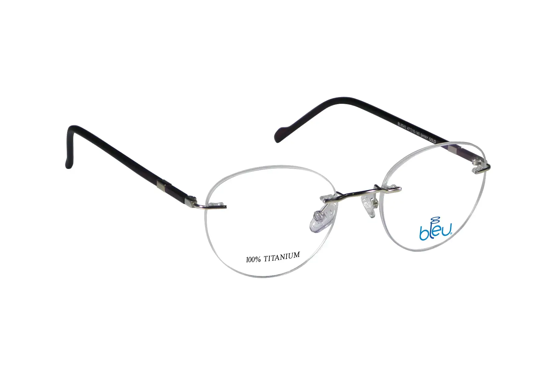 Bleu 8043, Round in Gold/Black